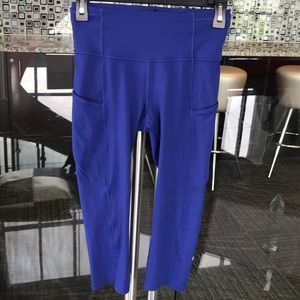 Lululemon Fast and Free Crop II 19" Non-Reflective